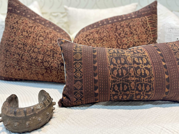 Krayan Antique Sumatran Ikat Pillow