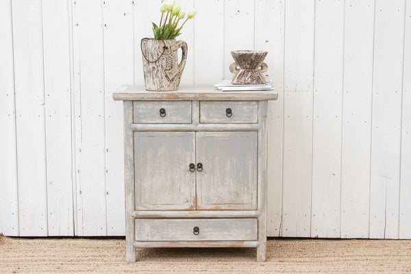 Light Gray Painted Cabinet