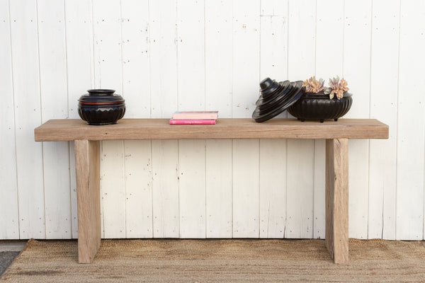 Rustic Modern Old Wood Console