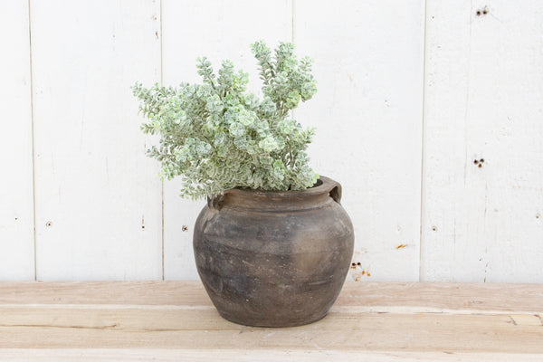 Primitive Gray Vintage Vase