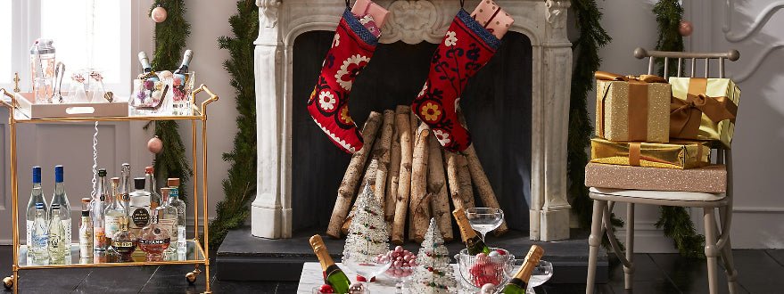 Modern Bohemian Christmas Stockings By De-cor