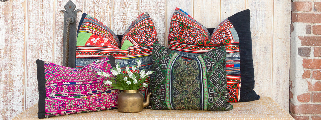 Hmong Hill Tribe Pillows