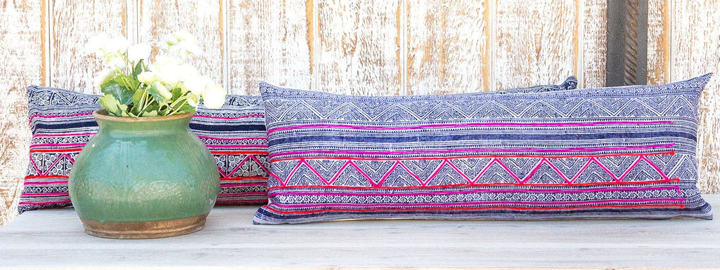 Hamong Batik Lumbar Pillows - DE-COR | Globally Inspired