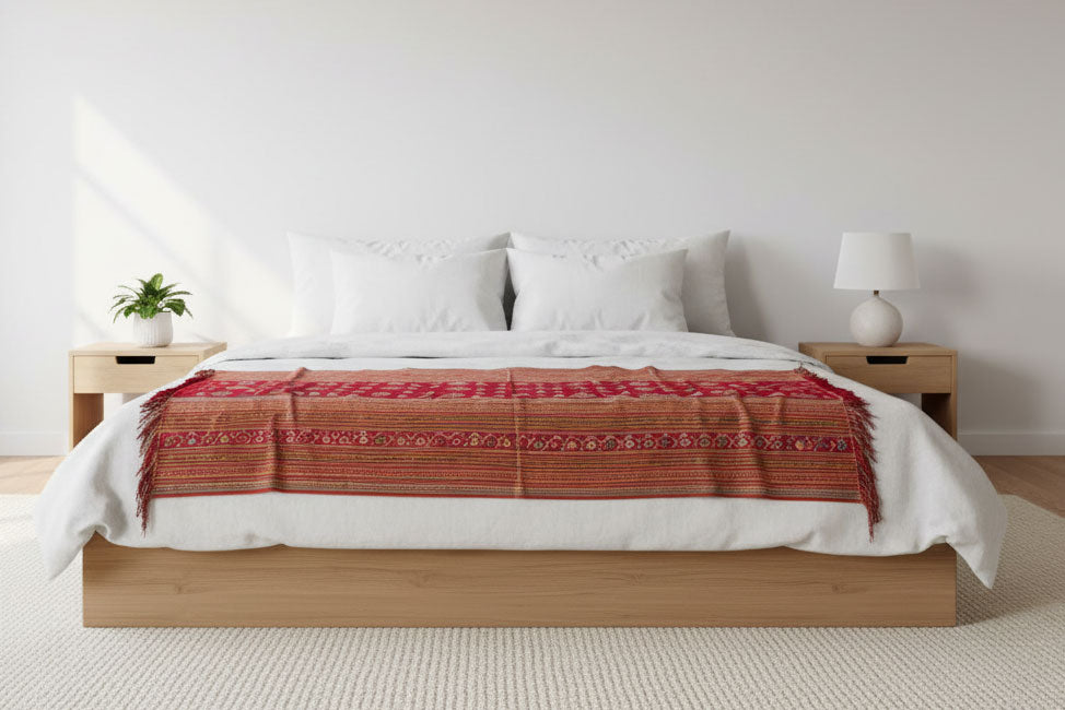 Antique Timor Tribe Figural Blanket (Trade)