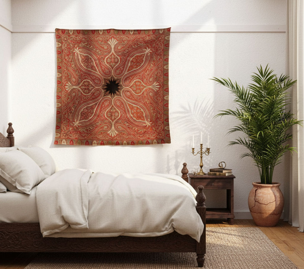 Fine Oversize Kashmir Pashmina Fabric (Trade)