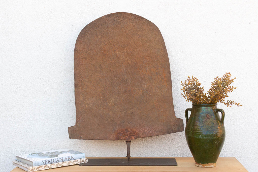 38lb Large Antique Hand-Forged Congo Currency