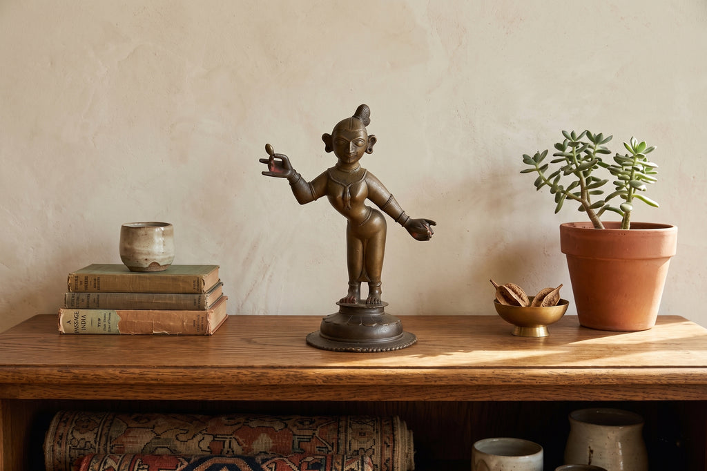 Antique Oil Rubbed Bronze Celestial Aspara (Trade)
