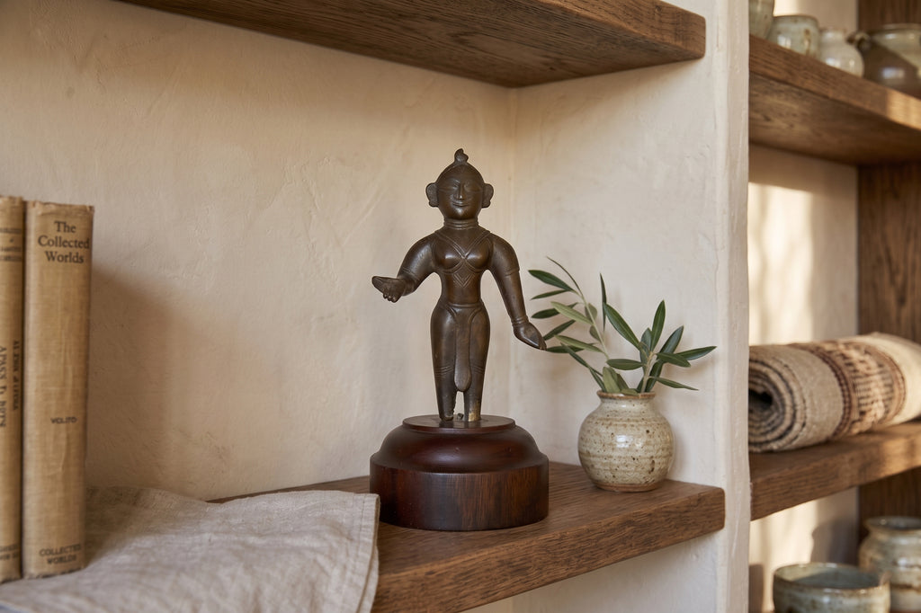 Antique Mounted Jain Yaksha Guardian (Trade)