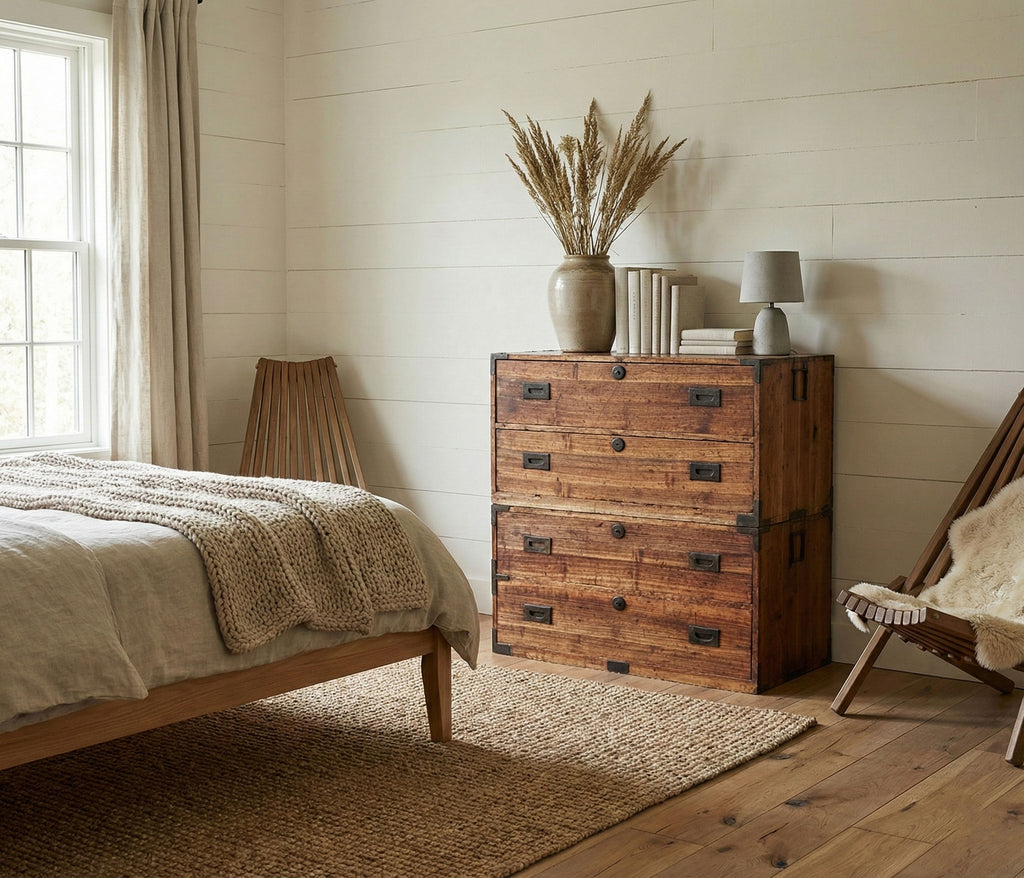 Antique Japanese Stacking Tansu Chest