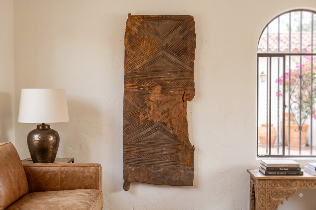 Early 1800's Architectural West African Door