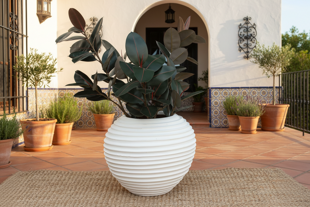 Greek Contemporary Beehive Planter (Trade)