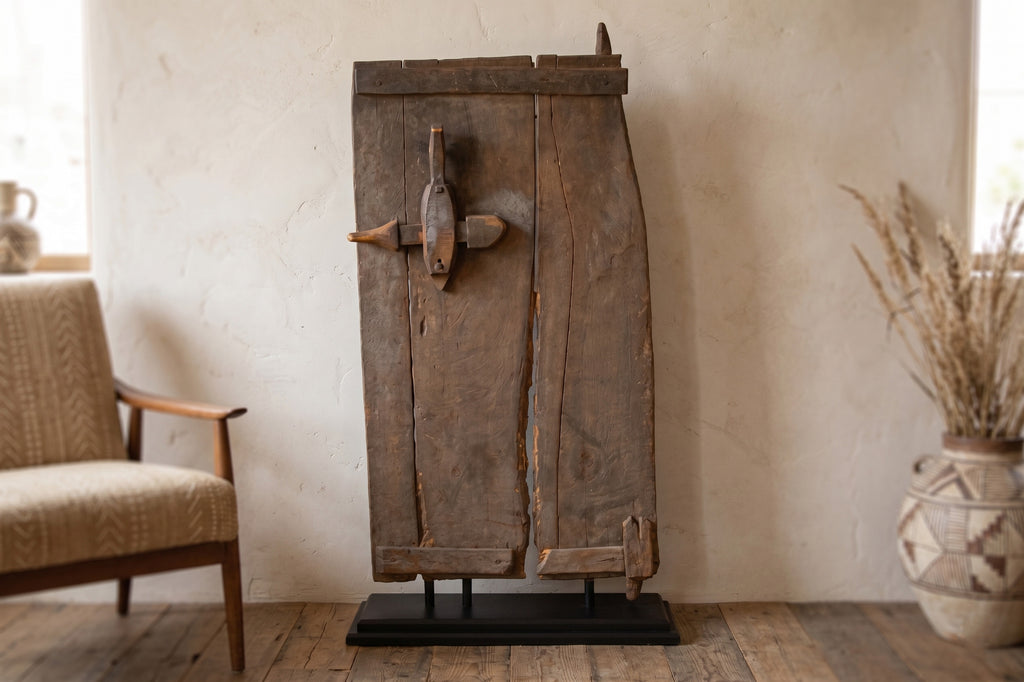 Rare Authentic Bamana Guardian African Door (Trade)