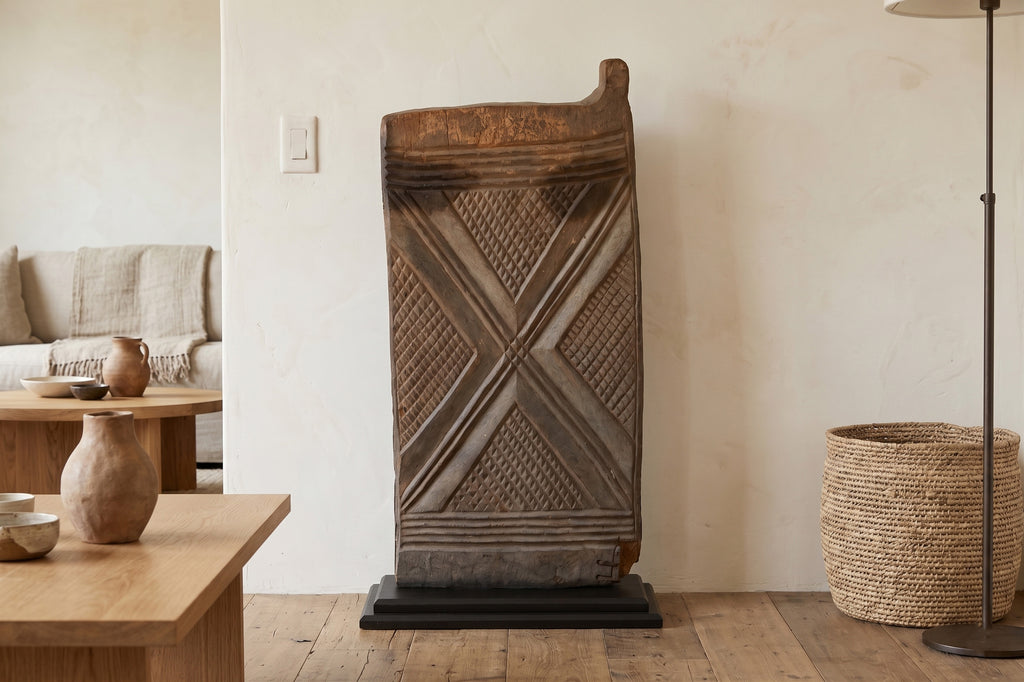 Early 20th Century Bwa Carved Door