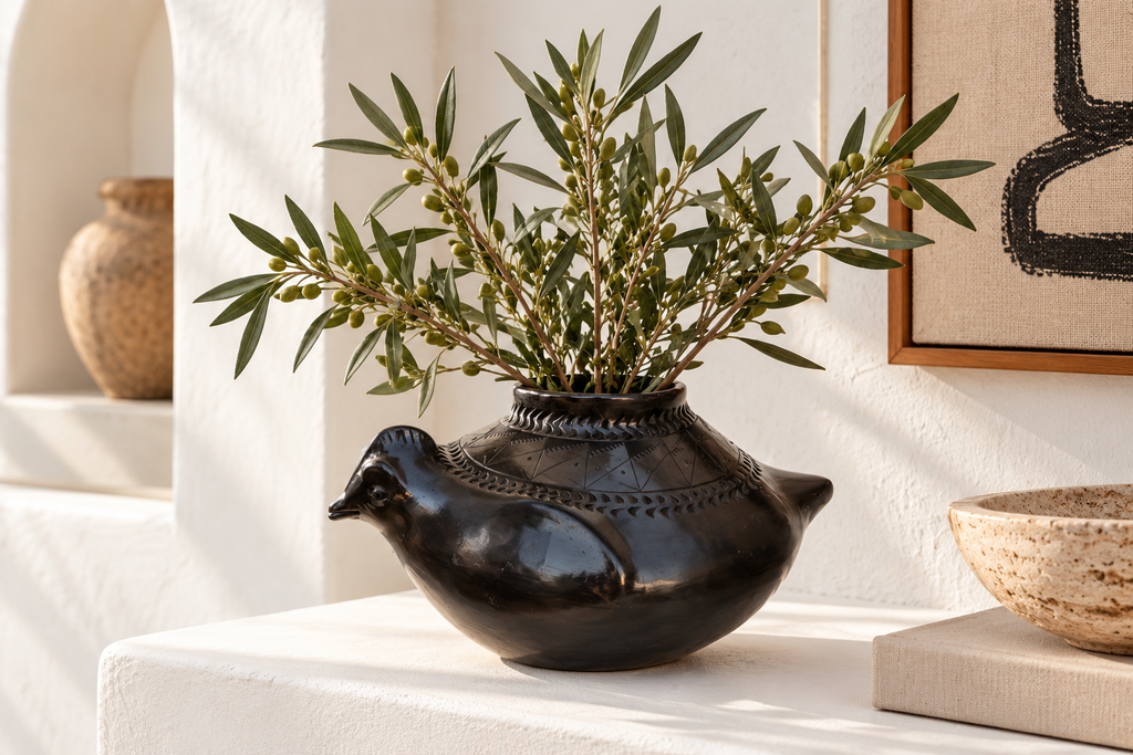 Rare Mata Ortiz Bird Effigy Pot