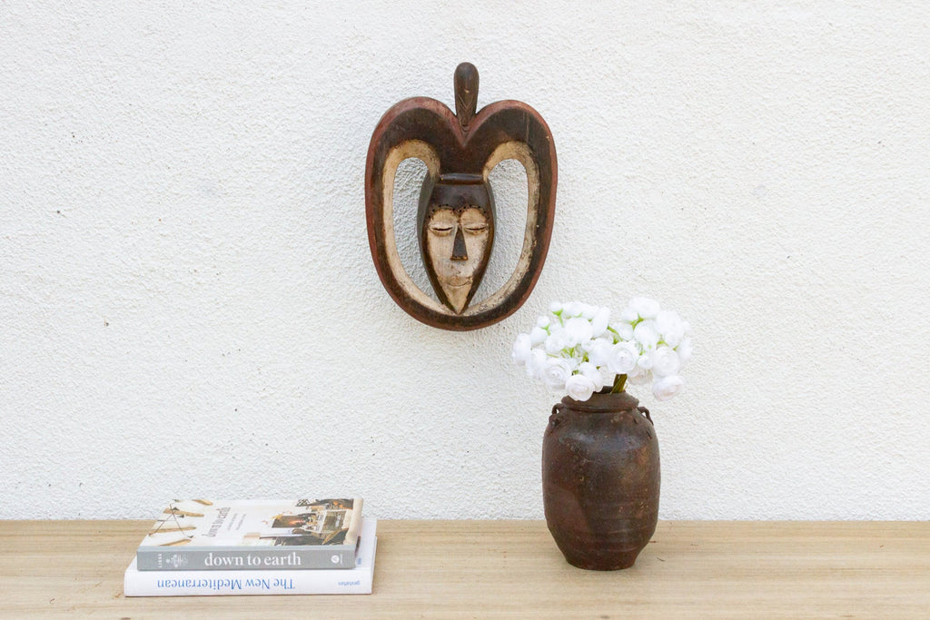 African Kwele Mask, Heartwood Harmony