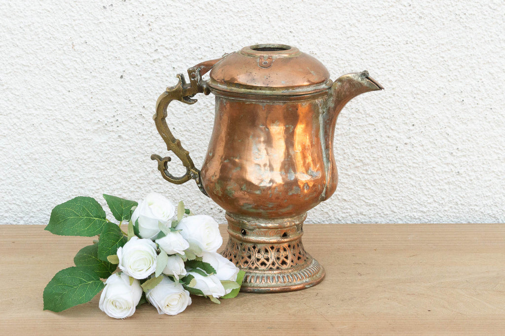 Antique Kashmiri Copper Samavar (Trade)