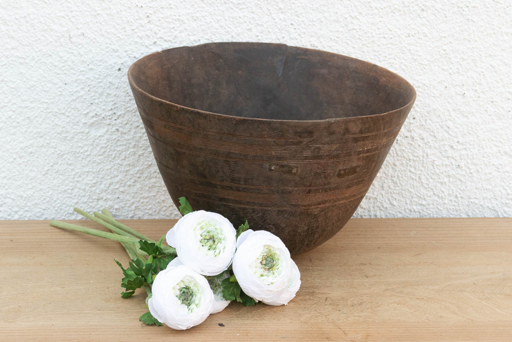 Antique Nomadic Bell Shape Bowl