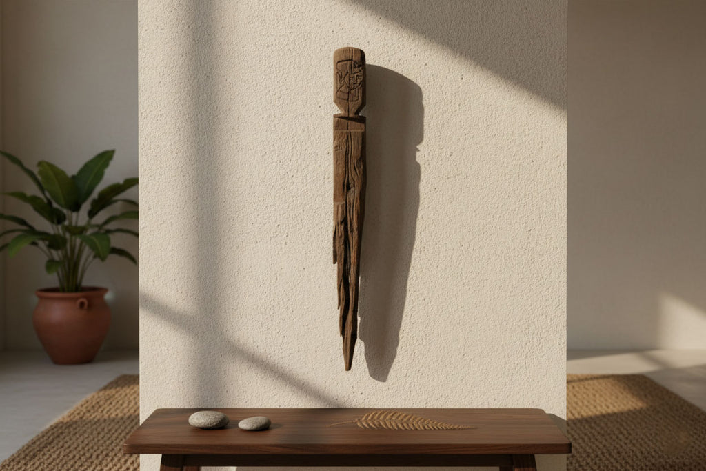 Antique Pre-1900 Himalayas Ancestor Carving