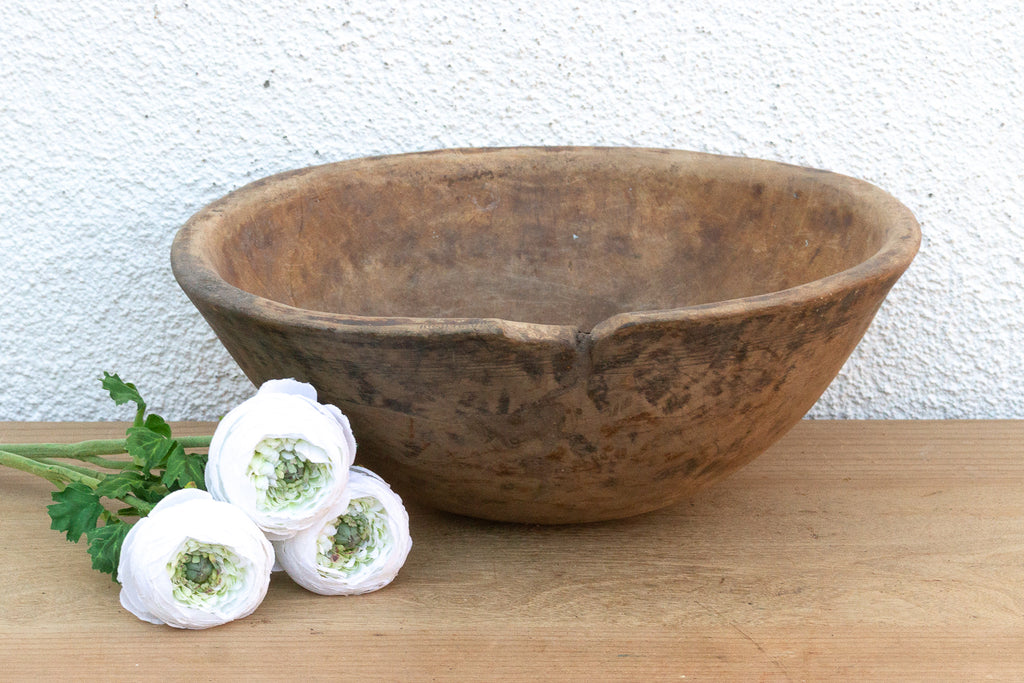 Handcarved African Tribal Bowl