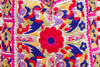 Ana Colorful Alebrije Silk Embroidered Pillow Cover