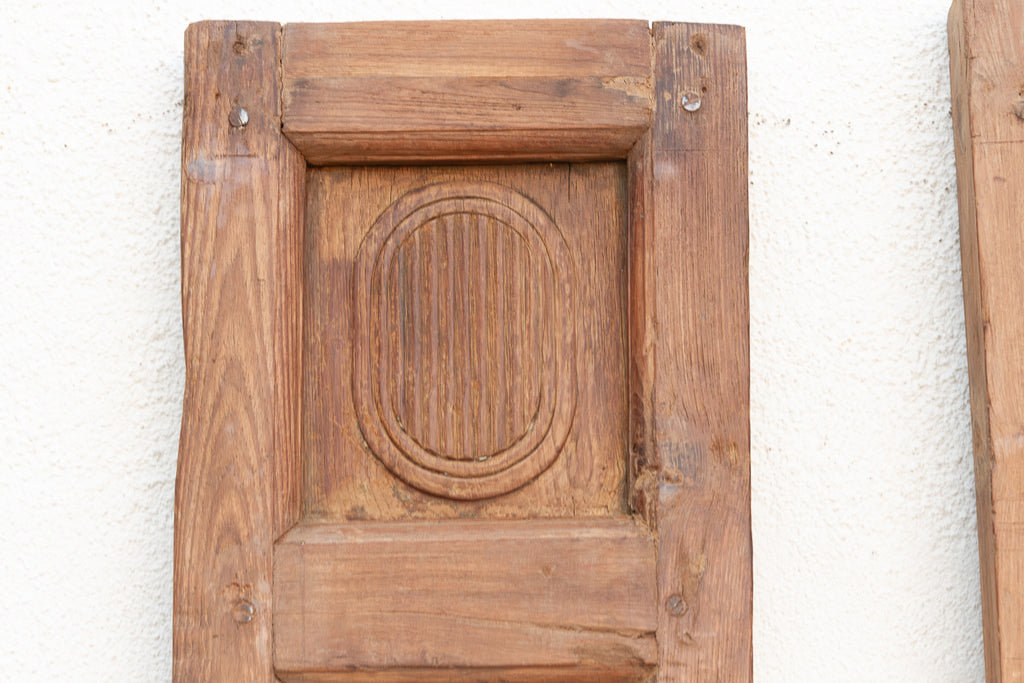 Set of 2, Portuguese Colonial Architectural Mirror Panels (Trade)