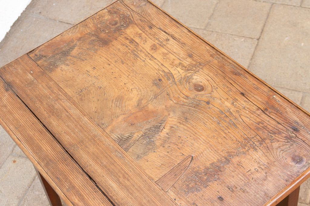 Petite French Farmhouse End Table