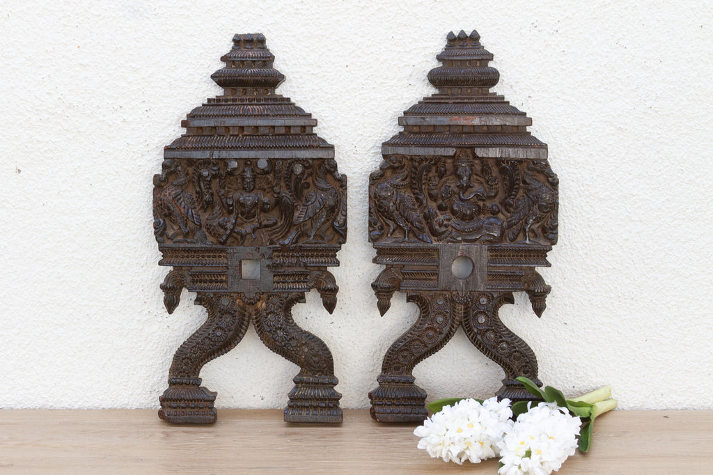 The Devine Pair, Antique Indian Deity Carvings (Trade)