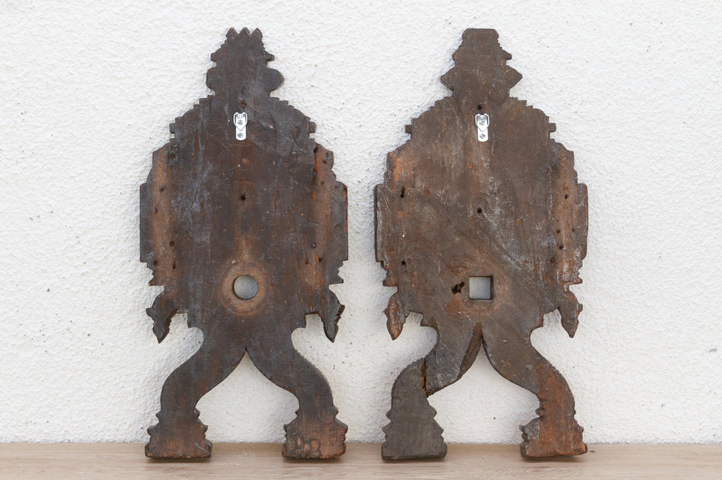 The Devine Pair, Antique Indian Deity Carvings (Trade)