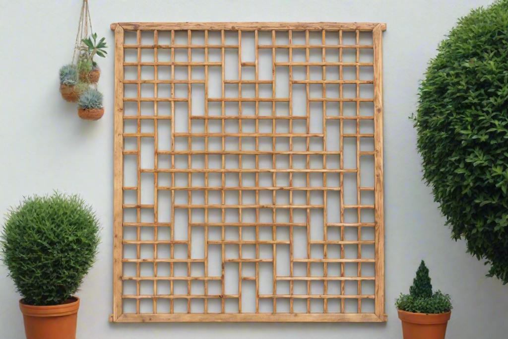 Emperor Window The Emperor's Window, Antique Lattice Screen– DE-COR | Globally Inspired