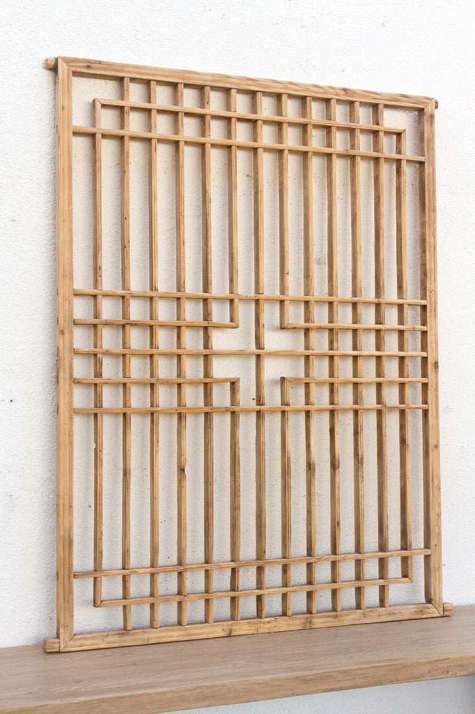 The Zen Screen, Antique Lattice Panel