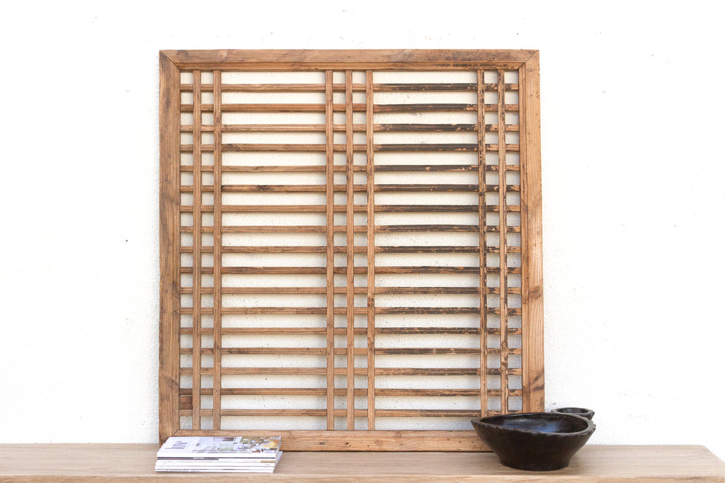 Timeless Rustic Simple Lattice Window (Trade)