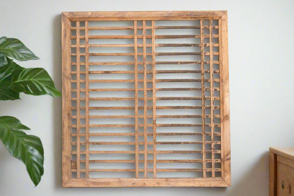 Timeless Rustic Simple Lattice Window (Trade)