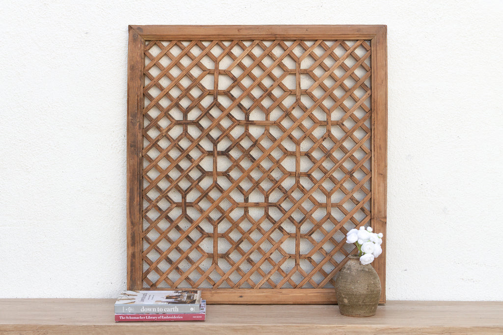 Artisan's Weave, Antique Honeycomb Window