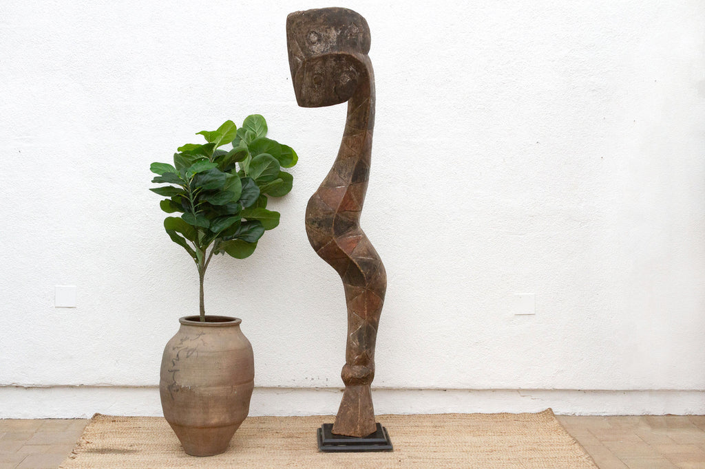 Whispers of the Baga Forest, Monumental Snake Sculpture