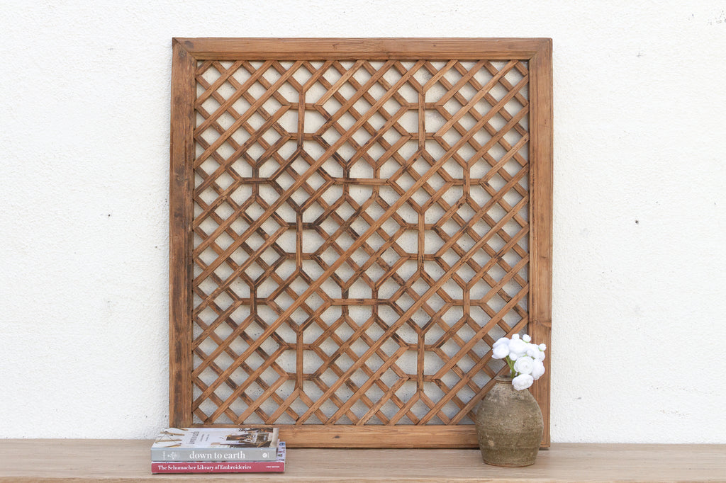 Artisan's Weave, Antique Honeycomb Window