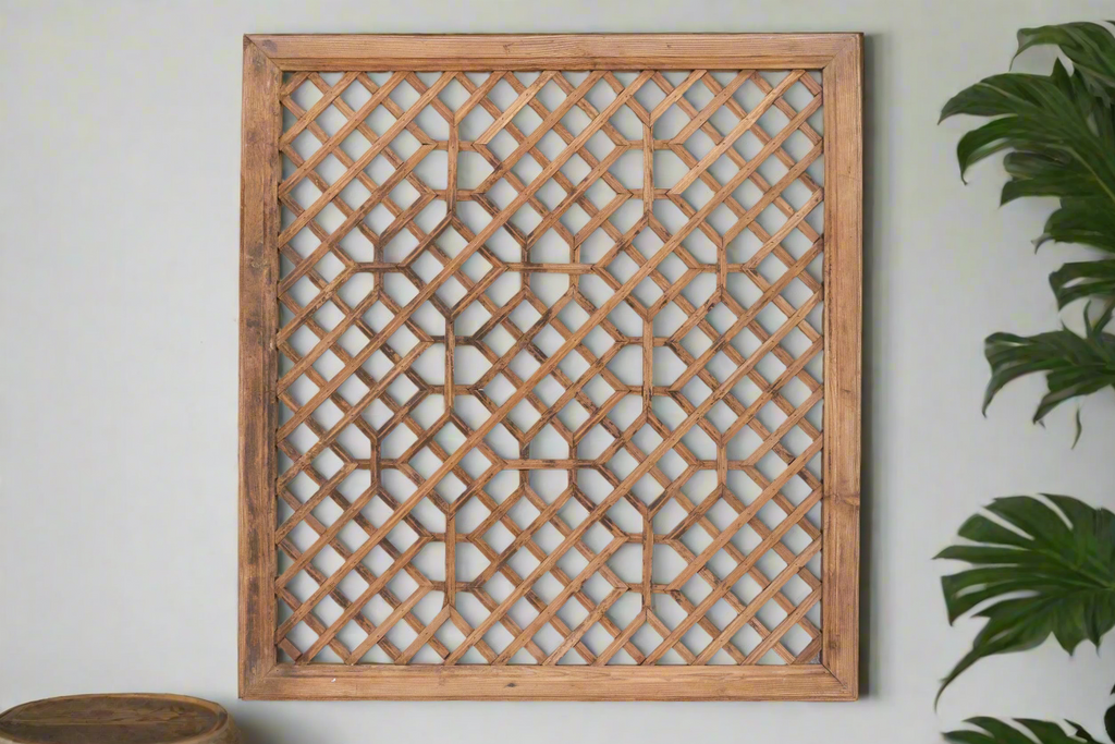 Artisan's Weave, Antique Honeycomb Window
