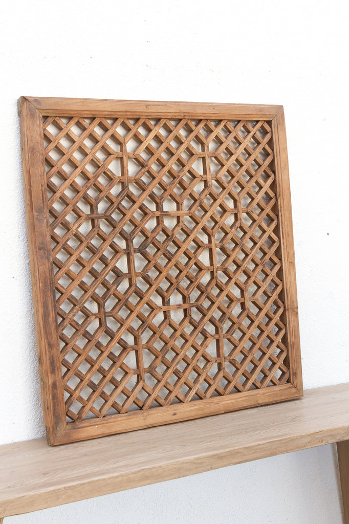 Artisan's Weave, Antique Honeycomb Window