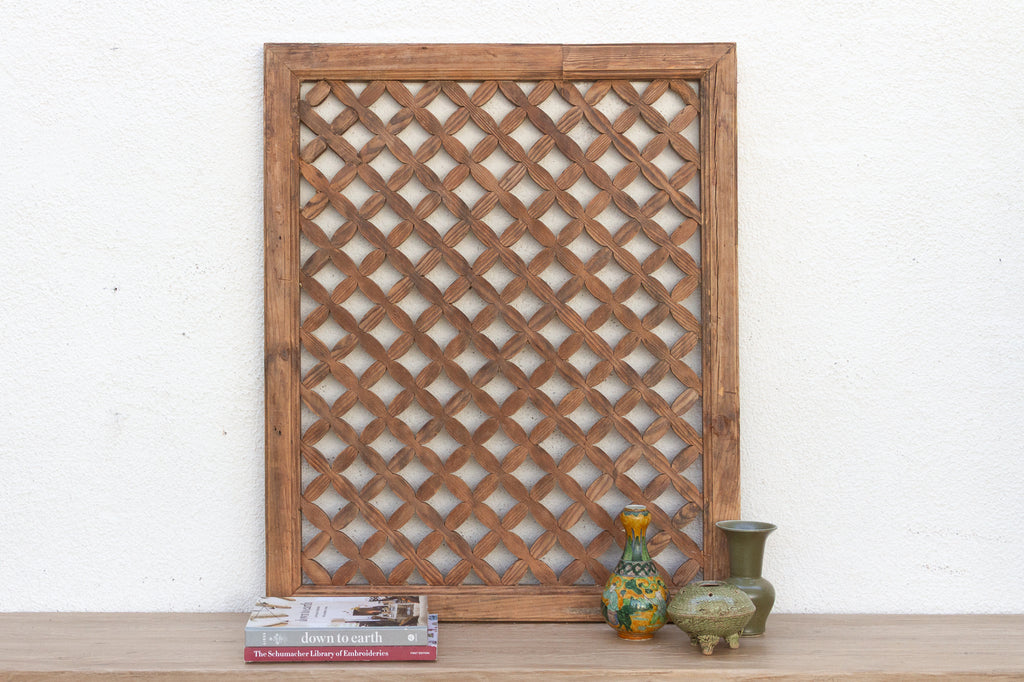 The Diamond Lattice, Antique Wall Art