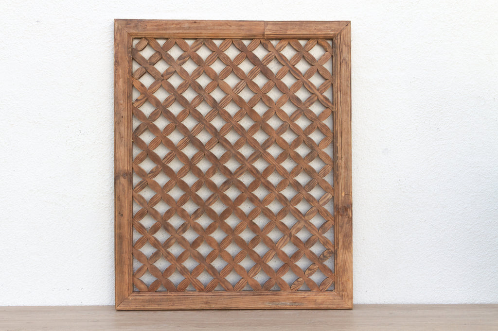 The Diamond Lattice, Antique Wall Art