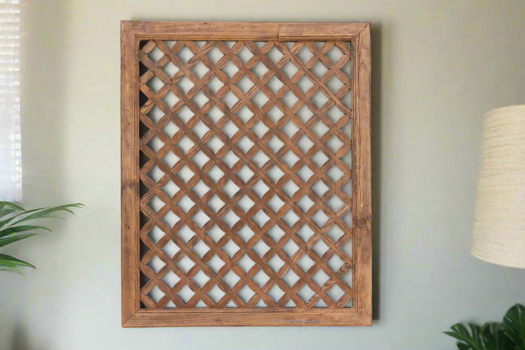 The Diamond Lattice, Antique Wall Art (Trade)