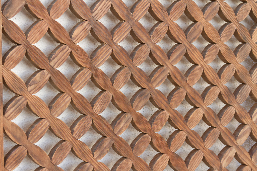 The Diamond Lattice, Antique Wall Art