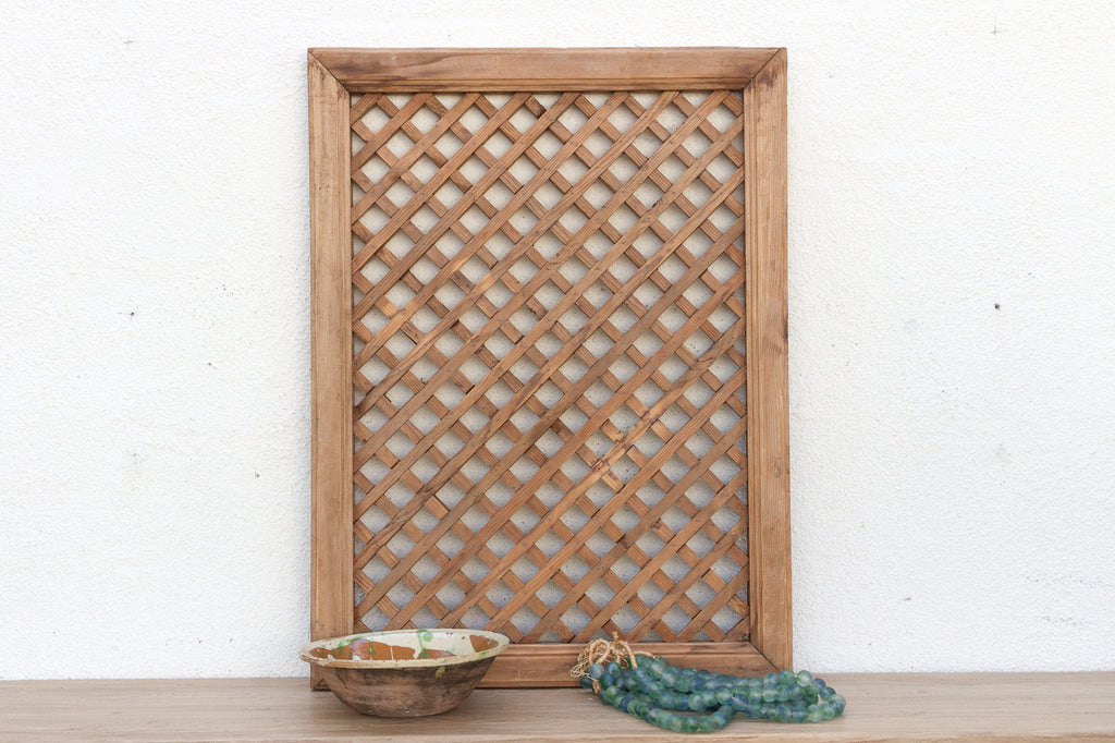 The Sun-Kissed Fretwork Screen