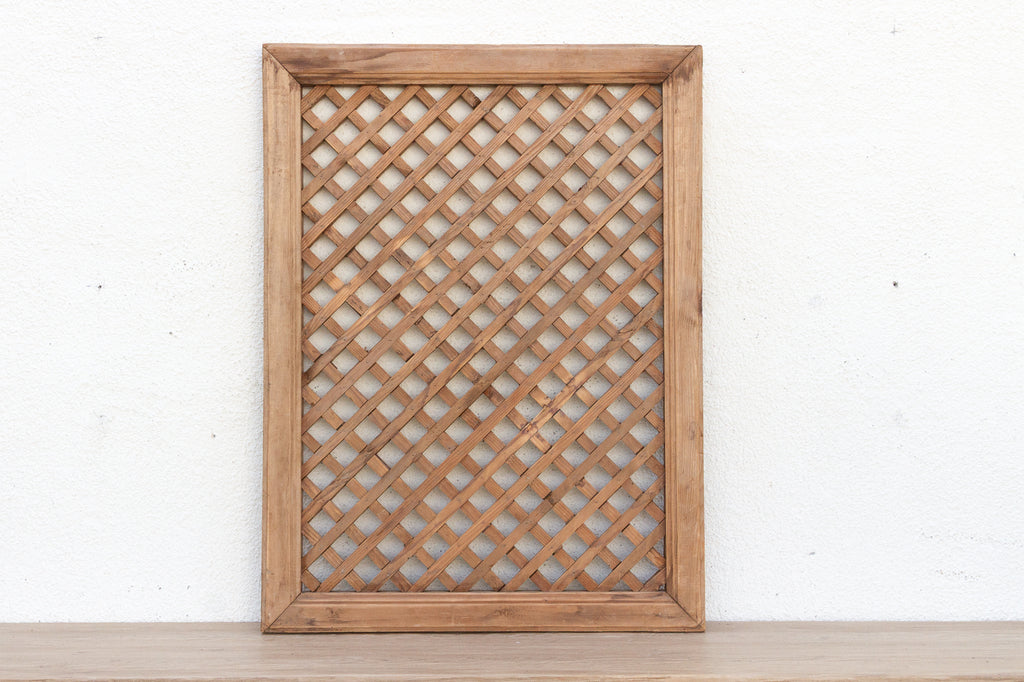 The Sun-Kissed Fretwork Screen