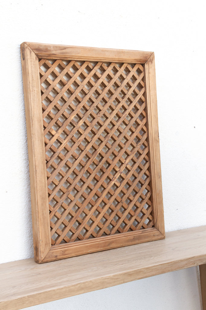 The Sun-Kissed Fretwork Screen