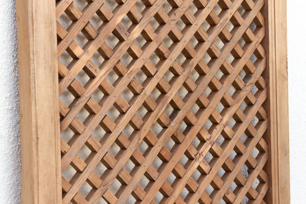 The Sun-Kissed Fretwork Screen