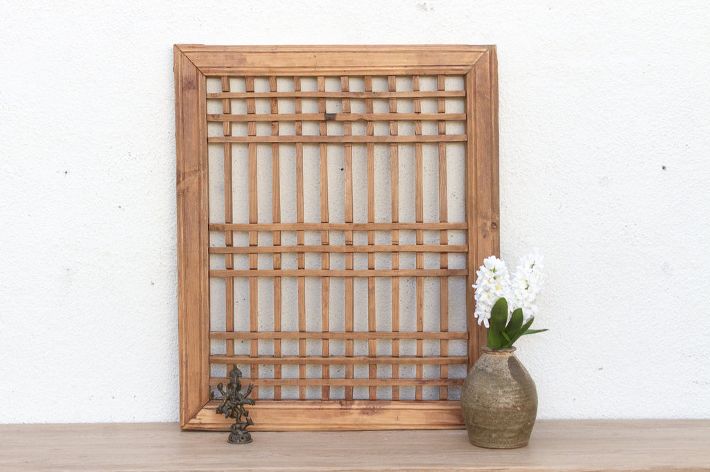 Antique Wood Fretwork Wall Art (Trade)