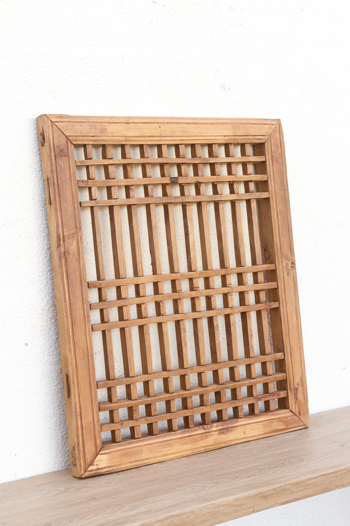 Antique Wood Fretwork Wall Art (Trade)