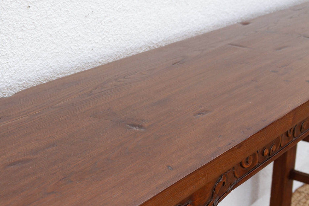 Grand Antique Chinese Carved Altar Table