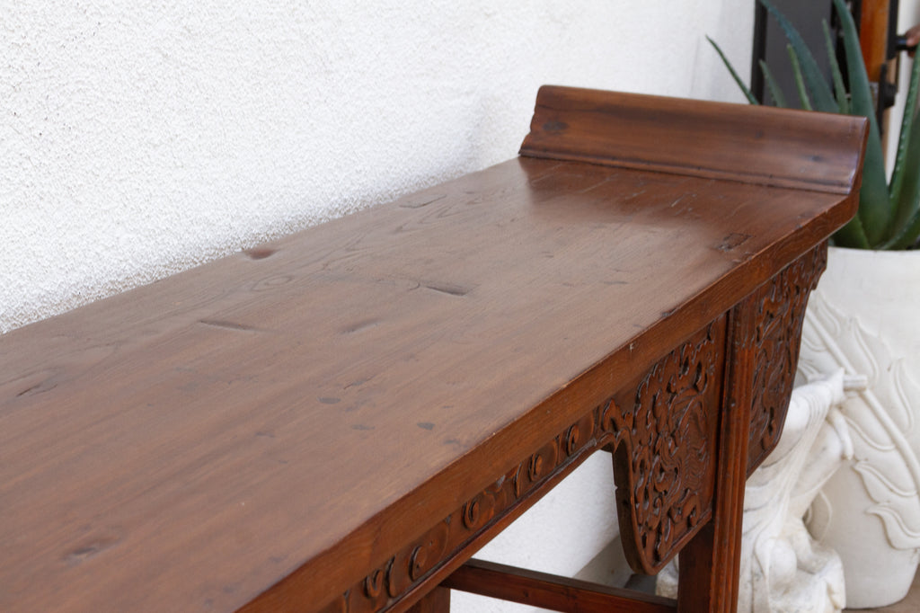 Grand Antique Chinese Carved Altar Table (Trade)