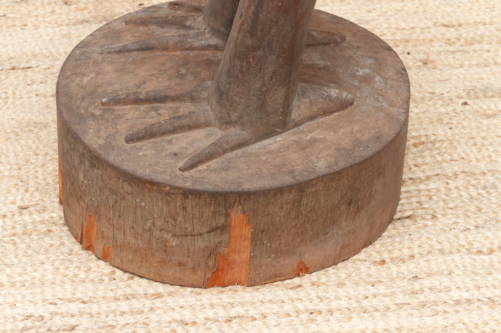 Majestic Oversize Senufo Bird African Sculpture